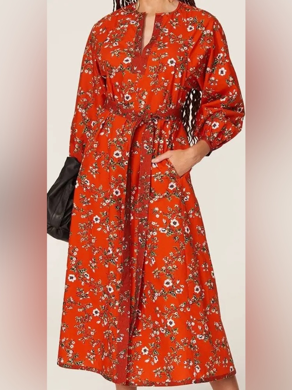 Tory Burch Lyonnaise Floral Dress Size 8